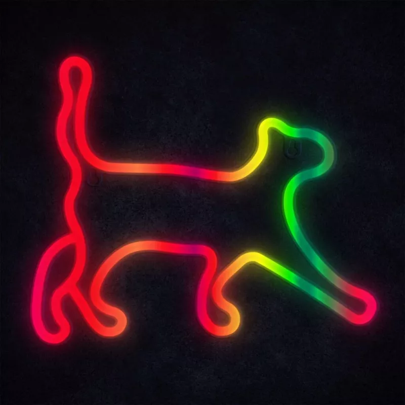 LED-Neonlicht MANTA SNL60RGB RGB-Farbwechselstreifen, flexible dekorative Beleuchtung