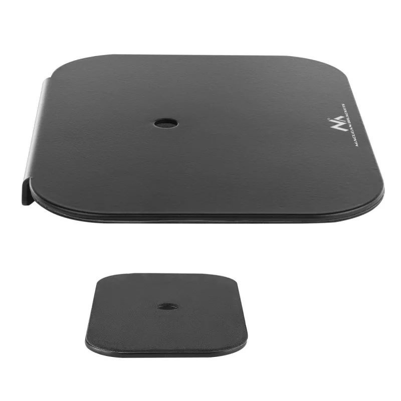 Maclean MC-929 Tischplattenverstärkungsplatte für Monitor-Tischhalterungen, Schwarz