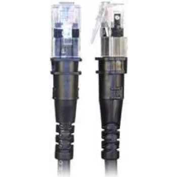 PatchSee TP-6A-F/10 Schwarz 3,1 m Cat6a F/UTP Netzwerkkabel