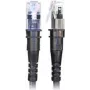 PatchSee TP-6A-F/10 Schwarz 3,1 m Cat6a F/UTP Netzwerkkabel
