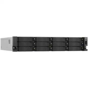 QNAP TS-H1277AXU-RP NAS Rack (2U) AMD Ryzen™ 5 16 GB DDR5 0 TB QuTS hero Schwarz