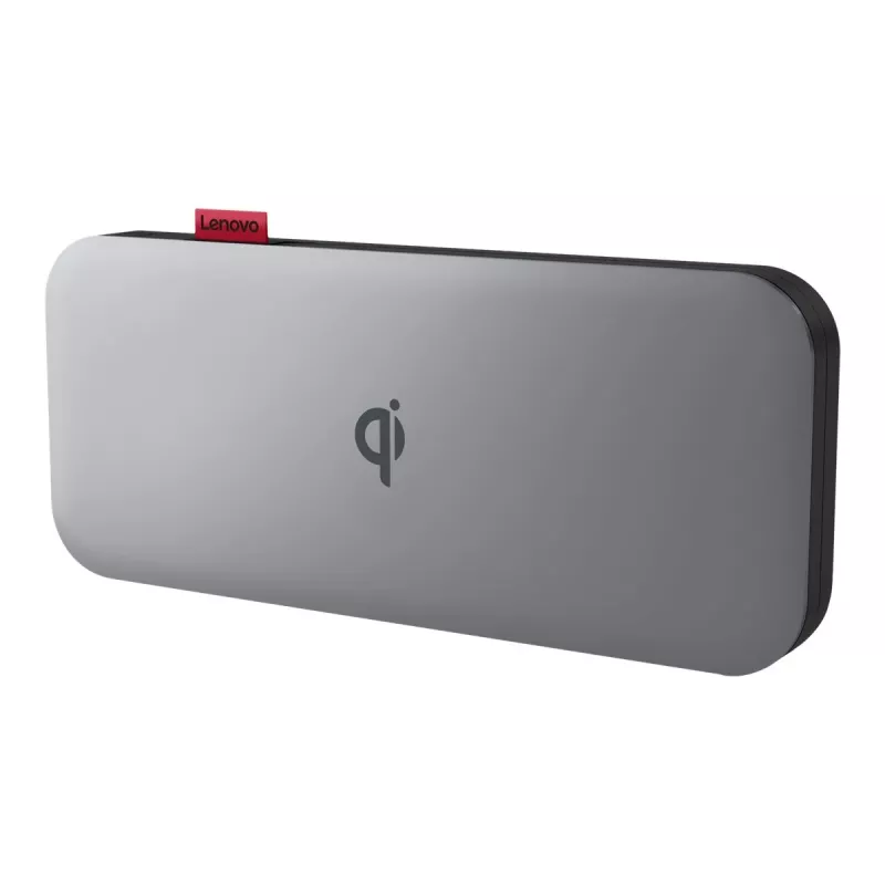 Lenovo 40ALLG1WWW Powerbank Lithium-Ion (Li-Ion) 10000 mAh kabelloses Laden Schwarz