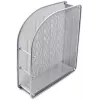 Vertikale Ablage FORPUS FO30559, Lochblech, 7 cm Höhe, silber