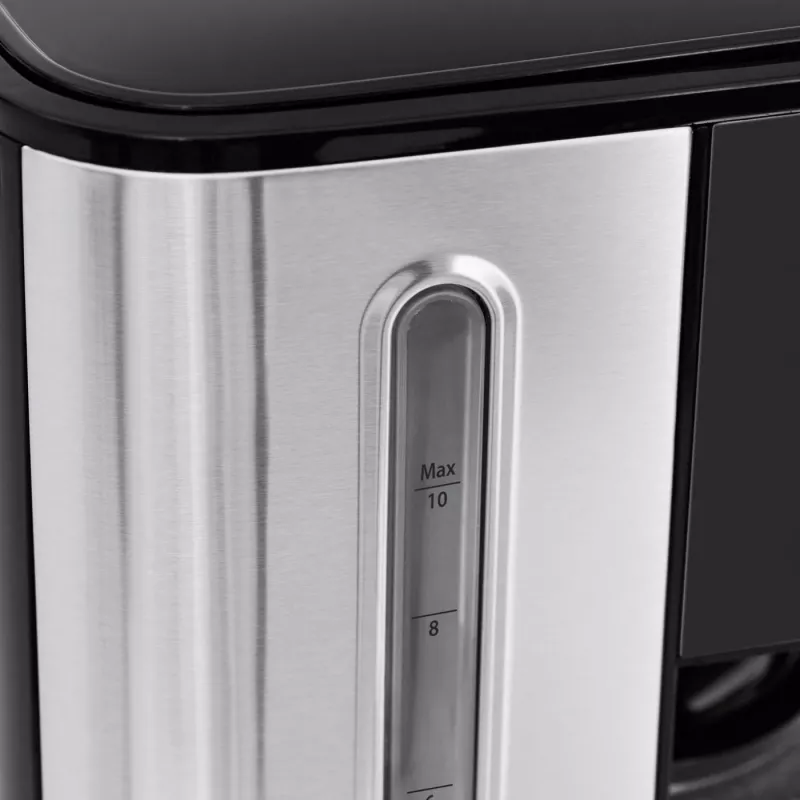 Caso | Kaffeemaschine mit zwei Isolierkannen | Taste & Style Duo Thermo | Filterkaffeemaschine | 800 W | Schwarz/Edelstahl