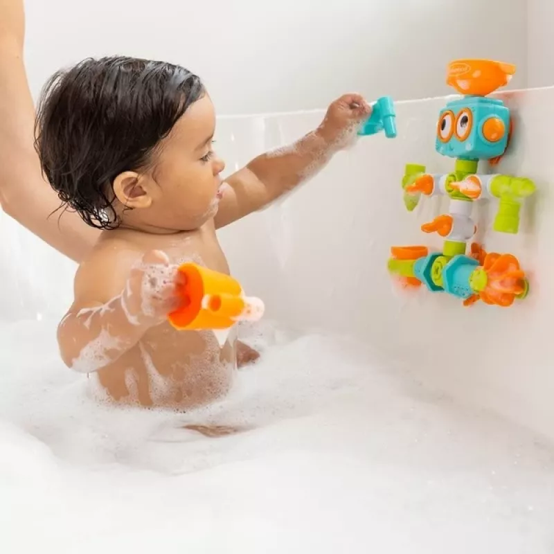 Bade-Roboter mit Dusche