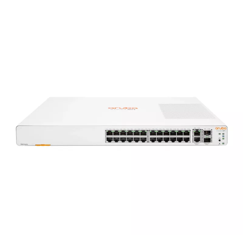 HPE Networking Instant On 1960 24G 2XF Switch Europe (JL806A#ABB) - (Nachfolger des HPE 1950 24G 2SFP+ 2XGT Switch (JG960A#ABB))
