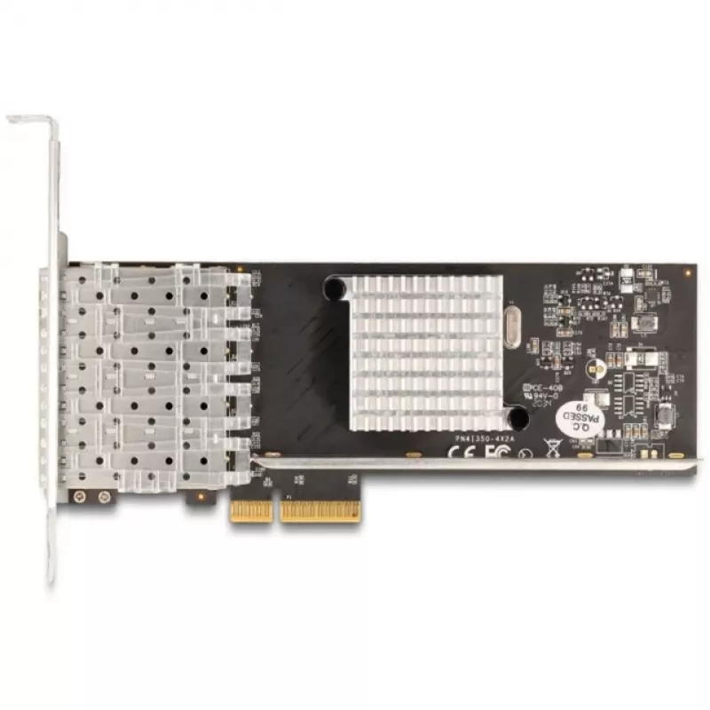 Delock PCI Express x4 Karte zu 4 x SFP Slot Gigabit LAN i350 (88342)