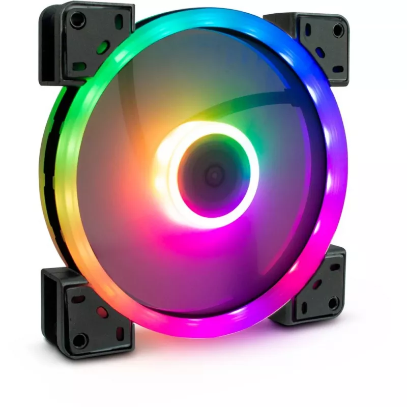 INTER-TECH Argus RGB-Lüfter-Set RS-14 140mm ARGB 3er-Pack Schwarz