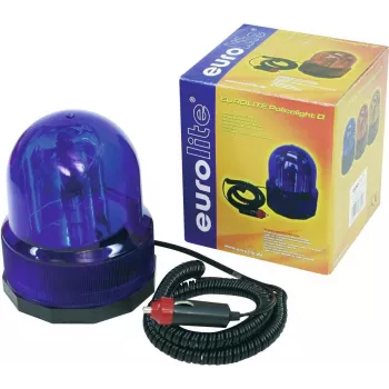 EUROLITE Polizeileuchte COL-1221 — 12 V, 21 W, blauer Drehspiegelblitzleuchte