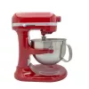 KitchenAid 5KSM60SPXEER Küchenmaschine 375 W Grau, Rot, Edelstahl