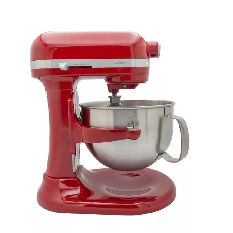 KitchenAid 5KSM60SPXEER Küchenmaschine 375 W Grau, Rot, Edelstahl