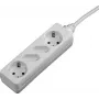 Hama 00121921 Überspannungsschutz Weiß 4 AC-Ausgänge 230 V 1,4 m