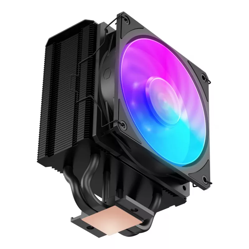 Luftkühler Cooler Master Hyper 212 3DHP Schwarz ARGB — 120-mm-Lüfter, kompatibel mit LGA1700/AM5/AM4