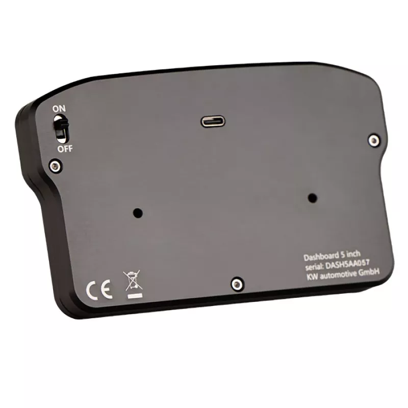 Lenkrad-Dashboard-Panel Ascher Racing 5 Zoll Modell 76080029 für Sim-Racing-Displays