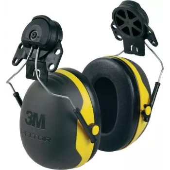 Gehörschutz-Kopfhörer 3M X2P3E Lärmminderungszahl 31 dB Schwarz Gelb