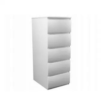 Topeshop W5 BIEL MAT Kommode