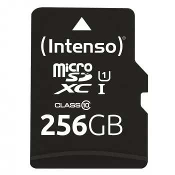 Flash Memory Intenso 256GB UHS-I MicroSD Karte