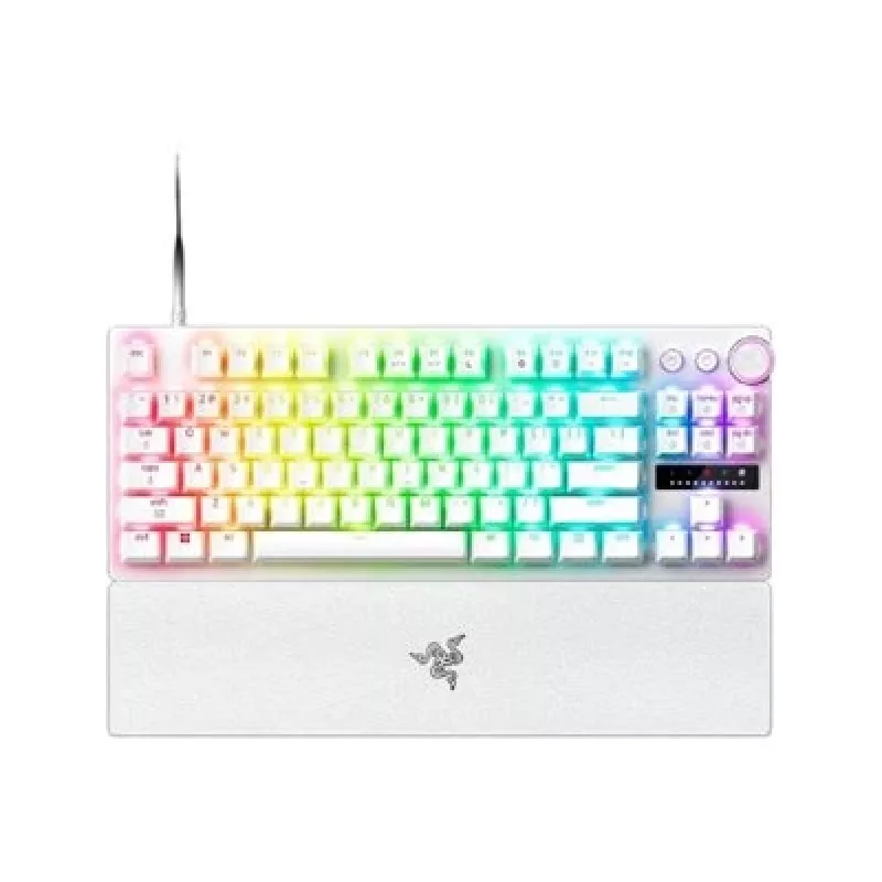 Razer Huntsman V3 Pro Tenkeyless 8KHz | Gaming-Tastatur | Kabelgebunden | US | Weiß | Razer Analog Optical Switch Gen-2