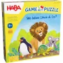 Spiel trifft Puzzle - Wo leben Löwe & Co., Brettspiel