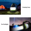 Wiederaufladbare LED-Campinglampe MACLEAN MCE298 3W tragbar, USB-betrieben, kompakt