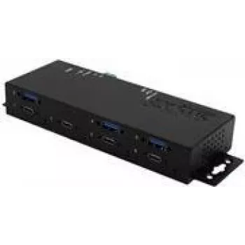 Exsys EX-1237HMVS - Hub - 3 x USB 3.2 Gen 2 + 4 x USB-C 3.2 Gen 2
