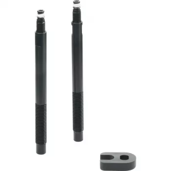 Ventilverlängerung Tubeless, 65 mm (schwarz, 2er-Set)