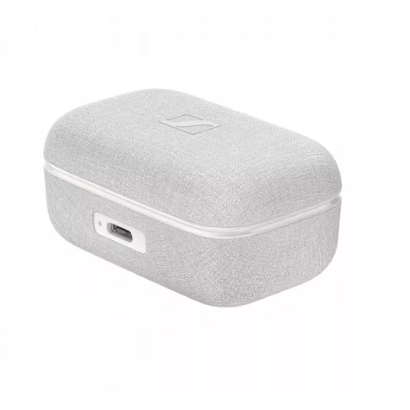 SENNHEISER Momentum MTW4 Wireless Bluetooth Noise-Cancelling Sport-Ohrhörer - Weiß & Silber