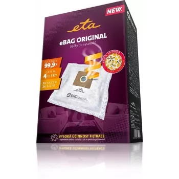Staubbeutel für Trommelsauger ETA ETA960068000 — 5er-Pack, weiß