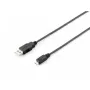 USB 2.0 Typ-A-auf-Micro-B-Kabel Equip 128523 1,8 m Schwarz