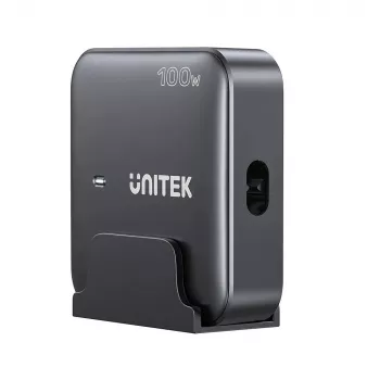 Unitek Schreibtischladegerät P1229ABK01-EU 100 W mit 2× USB-A und 2× USB-C