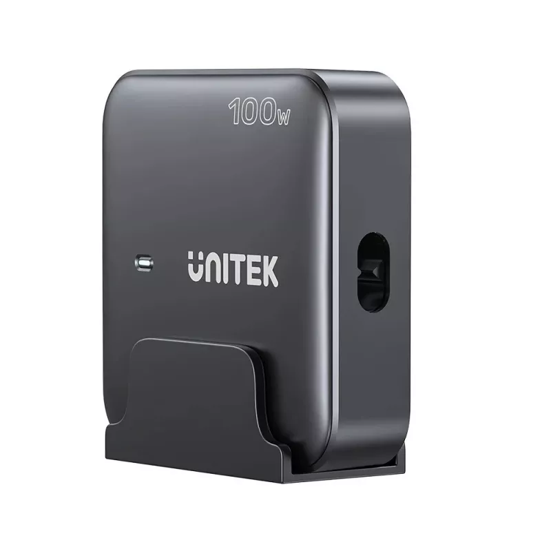 Unitek Schreibtischladegerät P1229ABK01-EU 100 W mit 2× USB-A und 2× USB-C