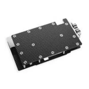 Backplate Alphacool 10261 Aluminium Chrom Kupfer Schwarz 95,7 mm