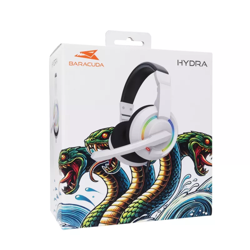 Kopfhörer Baracuda BGH-021 Hydra White