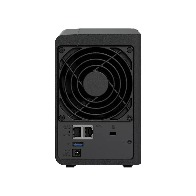 Synology DS225+ 2 Bay NAS Desktop Intel® Celeron® J4125 2 GB DDR4 Synology DSM Schwarz – nur Synology HDD