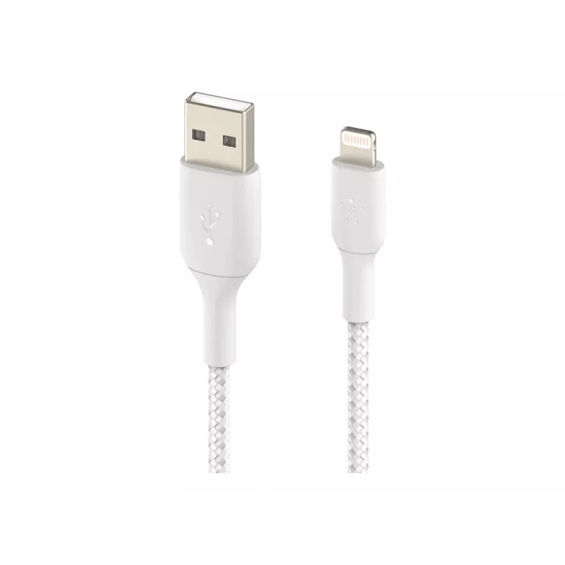 Belkin BOOST CHARGE - Lightning-Kabel - Lightning männlich zu USB männlich - 3 m - weiß - für Apple iPad/iPhone/iPod (Lightning)