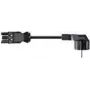 Netzkabel Bachmann 375.044 Schwarz 2 m