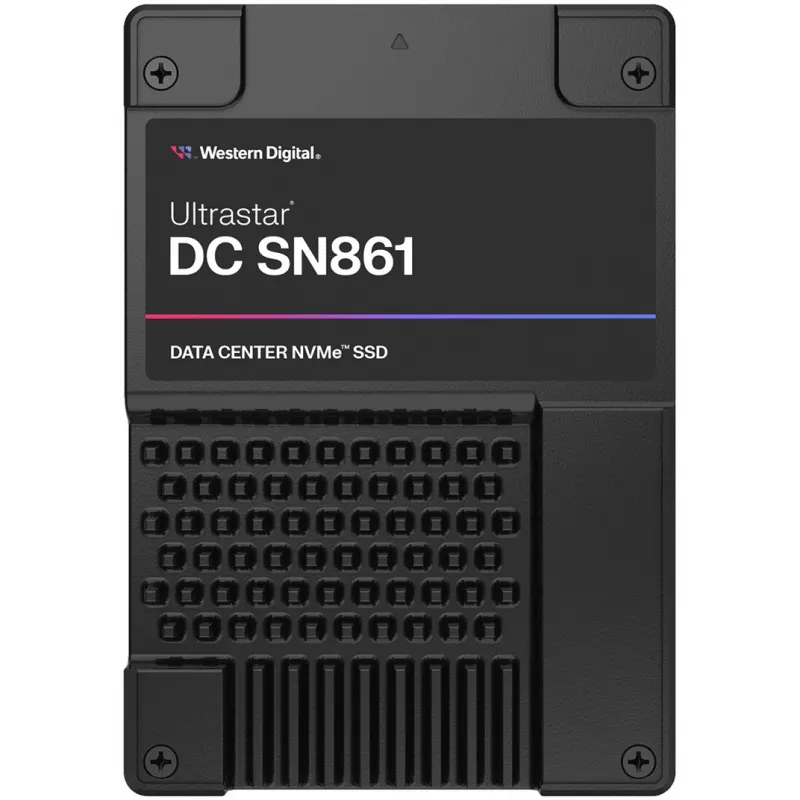 SSD-Festplatte Western Digital 7,68 TB U.2 PCI Express 5.0 NVMe Ultrastar DC SN861