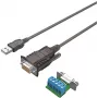 USB 2.0 auf RS422/RS485 Adapter Unitek Y-108301-1.5M mit FTDI-Chipsatz, 1,5 m Kabel