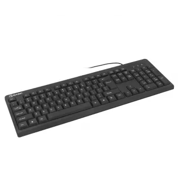 Tellur Kabelgebundene USB-Tastatur Schwarz – Basic USB, US-Layout