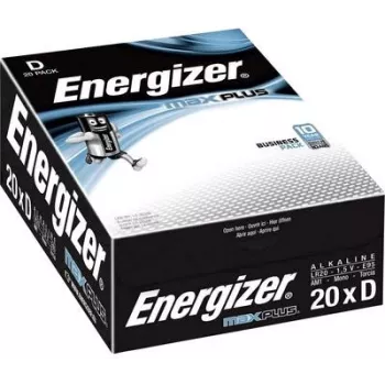 Energizer Battery Max Plus E301323704 D/Mono/LR20 20 Stück/Packung.