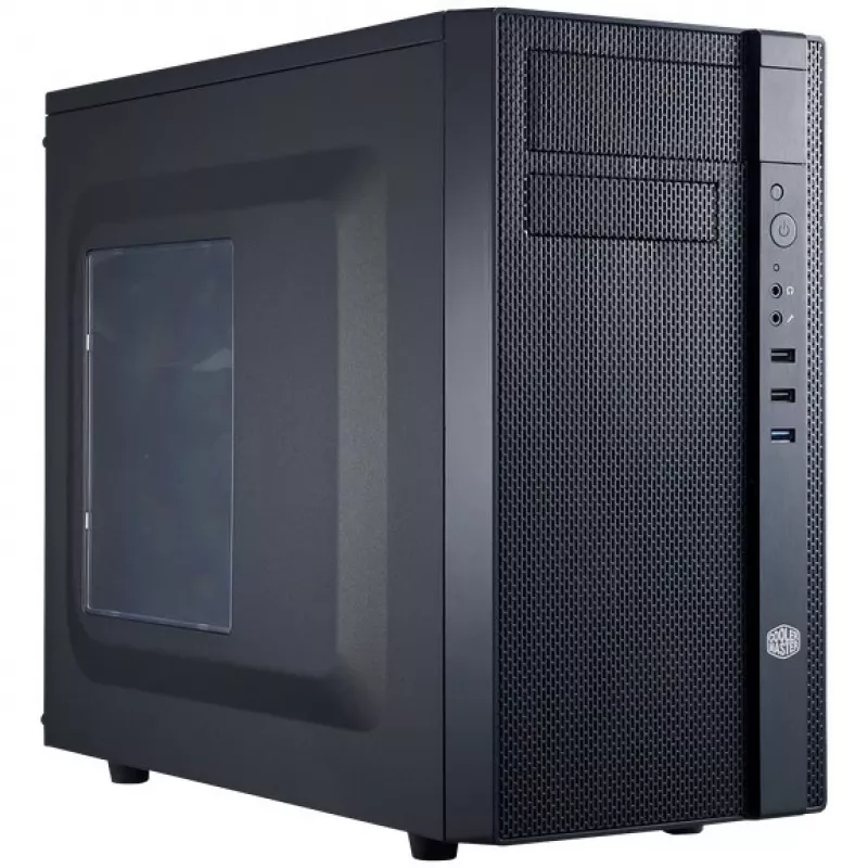 Cooler Master N200 - Tower - Mini ITX / Micro ATX - ohne Netzteil (ATX / PS/2)