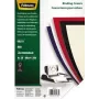 Fellowes - A4 (210 x 297 mm) - Rot - 250 g/m² - 25 Stk. Bindestreifen-Deckblatt aus Karton (5373702)