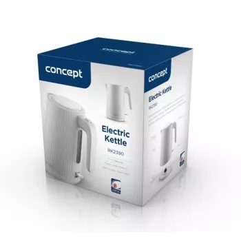 Wasserkocher Concept Solution RK2390, Kunststoffgehäuse, 1,7 L, weiß