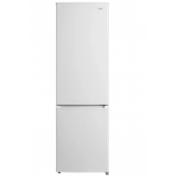 Freistehender Kombi-Kühlschrank Midea MDRB380FGE01A, 270 L, No Frost, 180 cm, 41 dB, Energieeffizienzklasse E, weiß