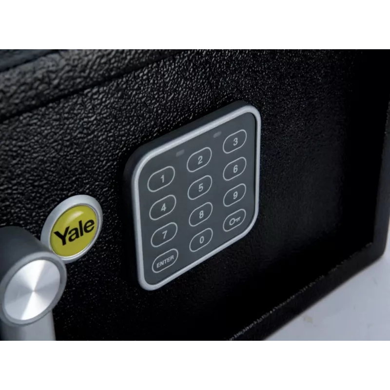 Freistehender Safe Yale YLV/200/DB2 Stahl Schwarz 24L Zahlenschloss
