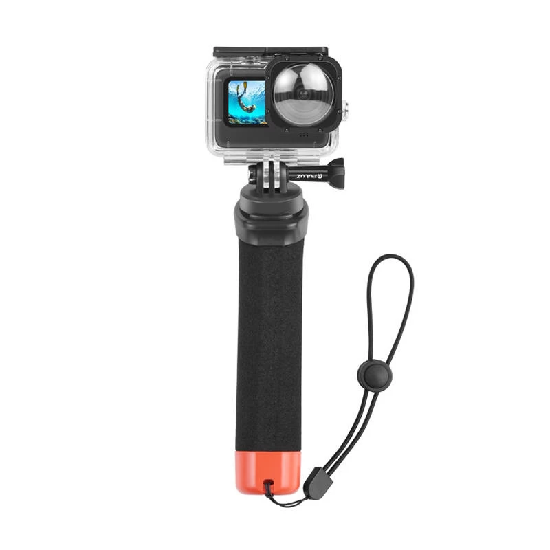 Puluz Auftriebshalterung PU561E für Sportkameras – kompatibel mit DJI Action 2 und Osmo Action