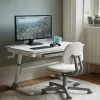 Ergo Office Kinder ergonomisch höhenverstellbarer Schreibtisch, grau, max. 100 kg, ER-417 2cz
