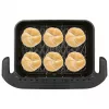 ProfiCook PC-FR 1313 H Doppel-Heißluftfritteuse, 10 L, 2400 W, schwarz/Edelstahl
