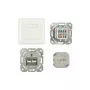 Synergy 21 S216358 - 2 x RJ-45 - 6a - Weiß - 80 mm - 80 mm - 5,6 cm