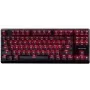Kabelgebundene Gaming-Tastatur MODECOM VOLCANO LANPARTY — USB, englisches Layout, Schwarz